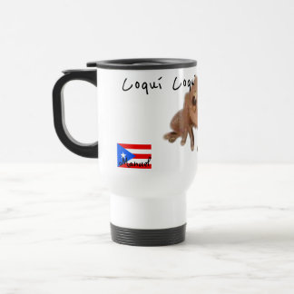 Caneca Térmica NOME PERSONALIZÁVEL Sinalizador Coqui Porto Rico
