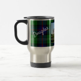 Caneca Térmica Nome Tartan do castelo Dunrobin da Sutherland Pers