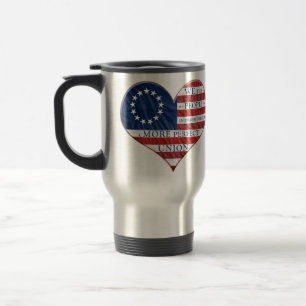 Caneca Térmica Nós, o Pessoas American Flag Heart