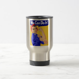 Caneca Térmica Nós Podemos Fazer Isso! Rosie A Rebitadeira Cartaz
