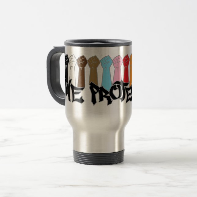 Caneca Térmica Nós Protegemos Nós (Frente Esquerda)