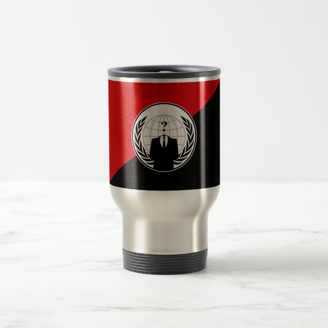 Caneca Térmica Nós somos bandeira anónima do anarquista (Centro)