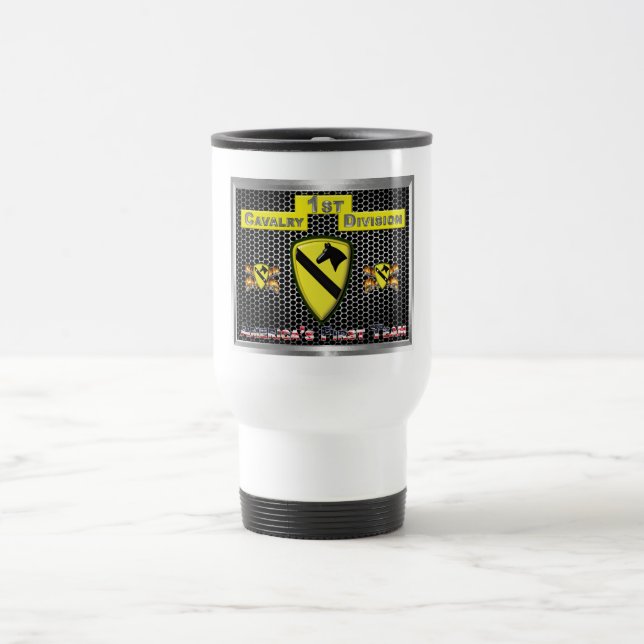 Caneca Térmica Nova Divisão de Cavalaria Legal e redesenhada 1rua (Centro)