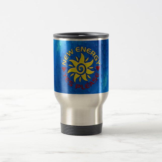 Caneca Térmica NOVA ENERGIA SON - água (Centro)