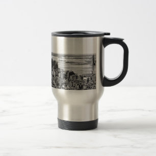 Caneca Térmica Nova Iorque Branco preto - Skyline