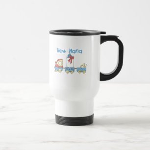 Caneca Térmica Nova Nana - Camisetas de trem e presentes