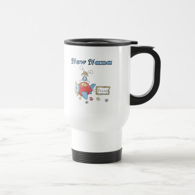 Caneca Térmica Nova Nana de Camisetas e presentes de aviões-Menin (Direita)