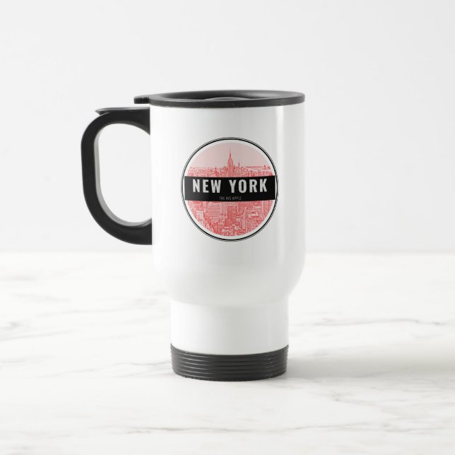 Caneca Térmica Nova York - A Grande Maçã (Esquerda)