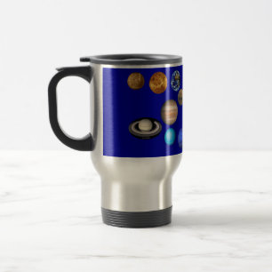 Caneca Térmica Nove Planetas no Sistema Solar