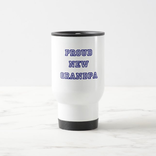 Caneca Térmica Novos Camisetas de Texto Vovô-Universidade (Centro)