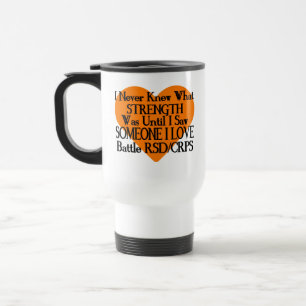 Caneca Térmica Nunca Conheci Força/Coração/Alguém Que Amo...RSD/C