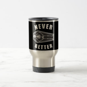 Caneca Térmica Nunca Melhor Halloween Do Dentro Do Morto