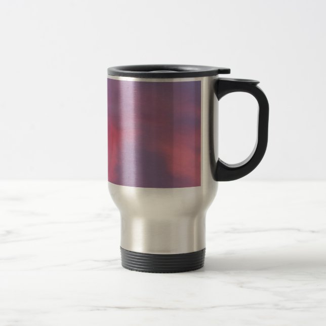 Caneca Térmica Nuvens Rosa Azul	 (Direita)