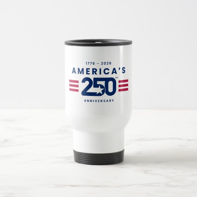 Caneca Térmica O 250º Aniversário da América (Centro)