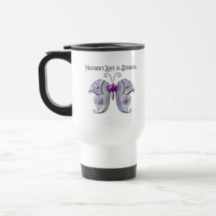 Caneca Térmica O Amor da Mãe é Eterno    