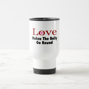 Caneca Térmica O amor faz a barriga ir circularmente