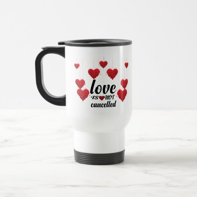 Caneca Térmica O Amor Não É Cancelado (Esquerda)