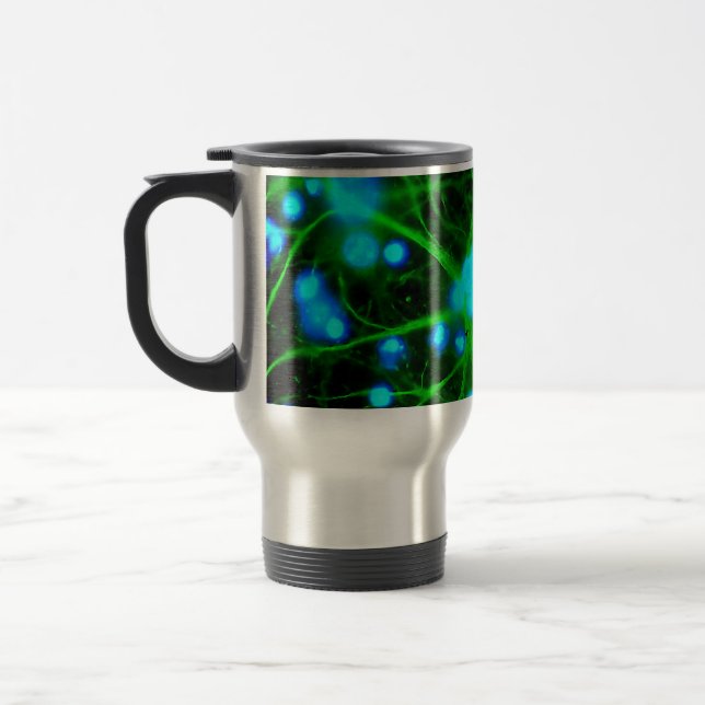 Caneca Térmica O Astrocyte é pilhas de Glial dadas forma estrela (Esquerda)
