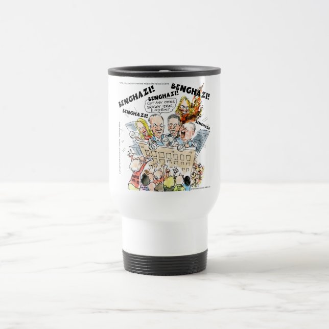 Caneca Térmica O Benghazi Shuffle Engraçado (Centro)