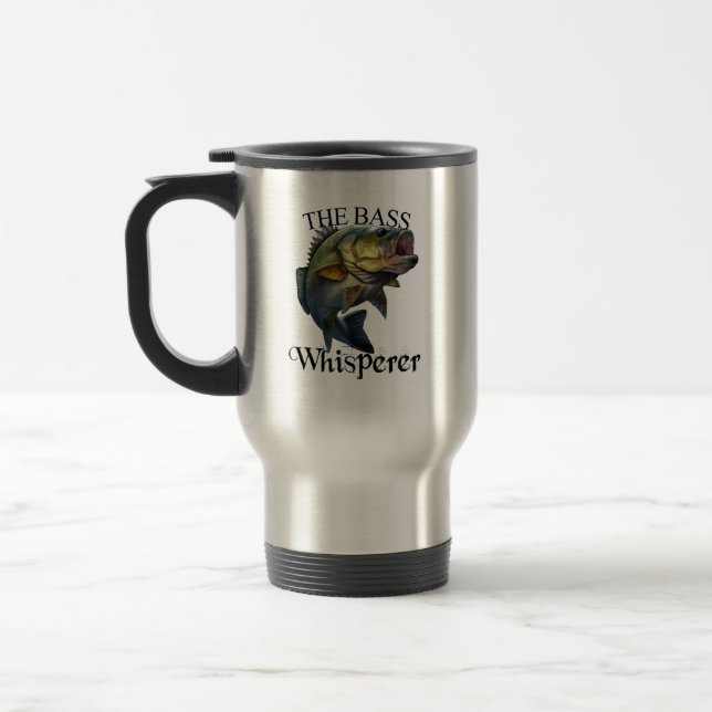 Caneca Térmica O Cachorro Do Bass Whisperer Light (Esquerda)