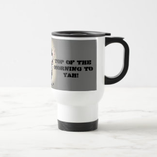 Caneca Térmica O Cachorro Francês da Manhã para Yah!