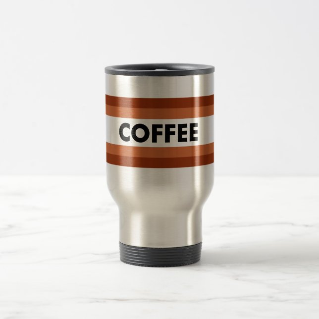 Caneca Térmica o café alinha o viajante (Centro)