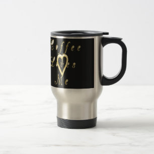Caneca Térmica O café me ama.