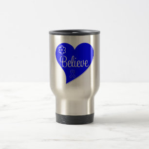 Caneca Térmica O cancro do cólon acredita o coração