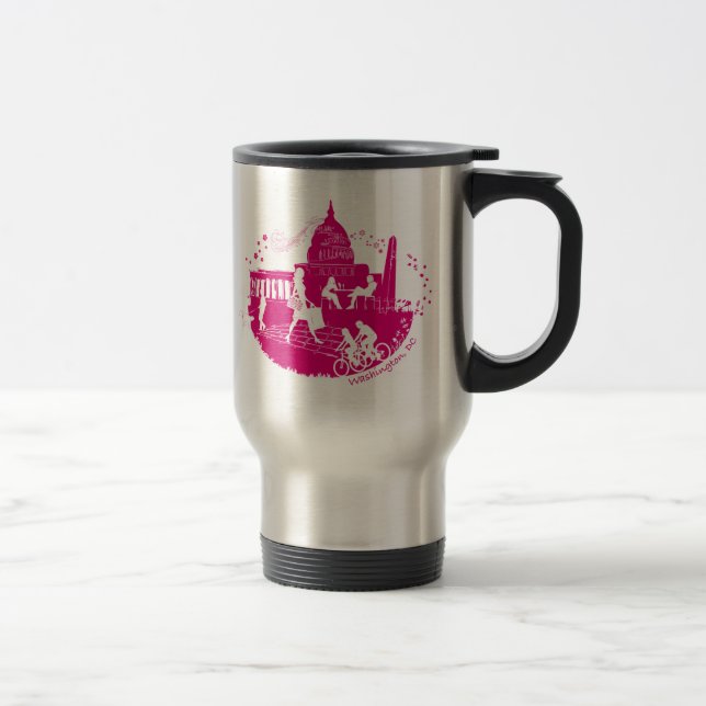 Caneca Térmica O capital tempera a ilustração (Direita)