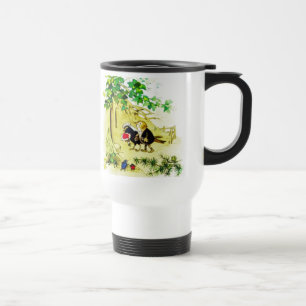 Caneca Térmica O Casamento de Pássaros