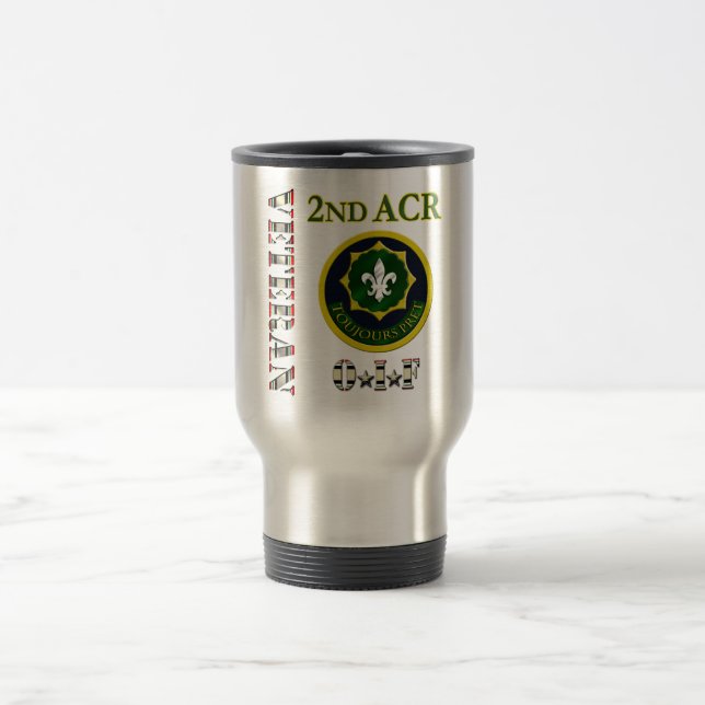 Caneca Térmica ò Cavalaria blindada OIF (Centro)