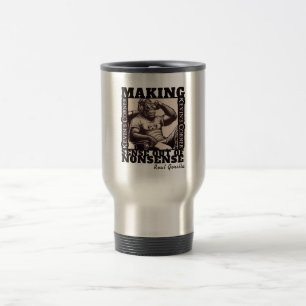 Caneca Térmica O comentário político fundamental de Kevin Real Go