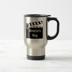 Caneca Térmica O conselho de Clapperboard da ardósia do filme
