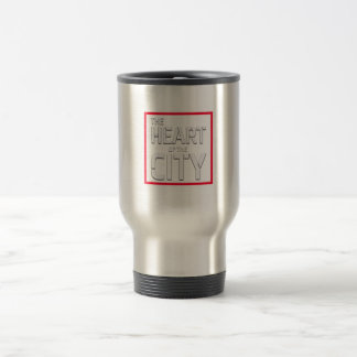 Caneca Térmica O Coração da Cidade Viagem/Caneca Viagem ao trabal