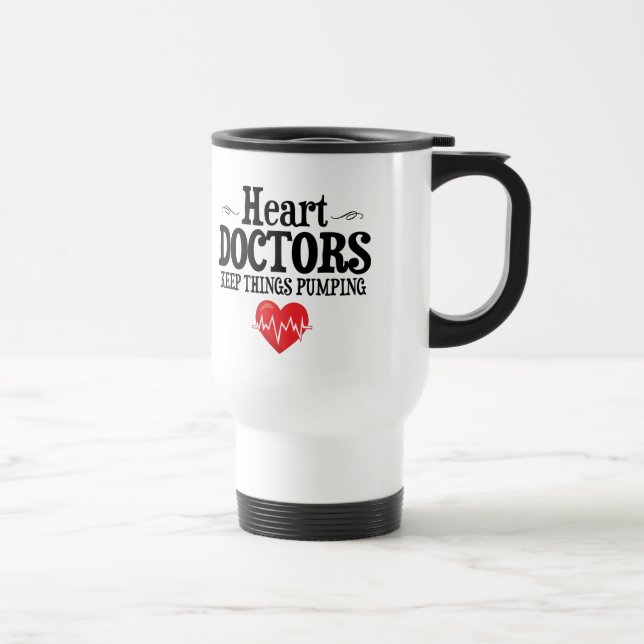 Caneca Térmica O coração medica Mantimento Coisa Pumping (Direita)