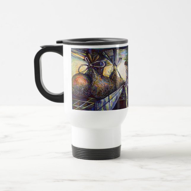 Caneca Térmica O destino da vida ferida (Esquerda)