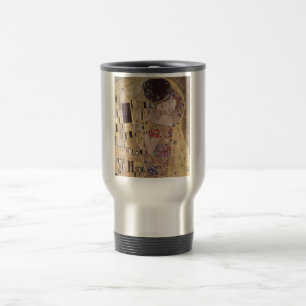 Caneca Térmica O Detalhe do Beijo - Gustav Klimt
