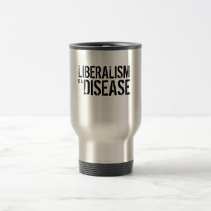 Caneca Térmica O LIBERALISMO é uma DOENÇA