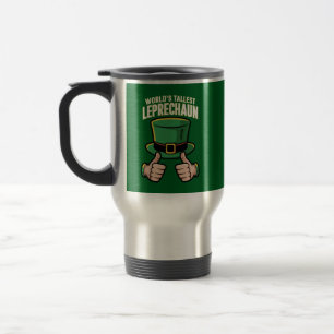 Caneca Térmica O mais alto duende do mundo, engraçado humor irlan