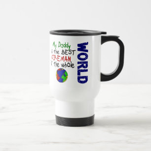 Caneca Térmica O melhor bombeiro no mundo 2 (pai)