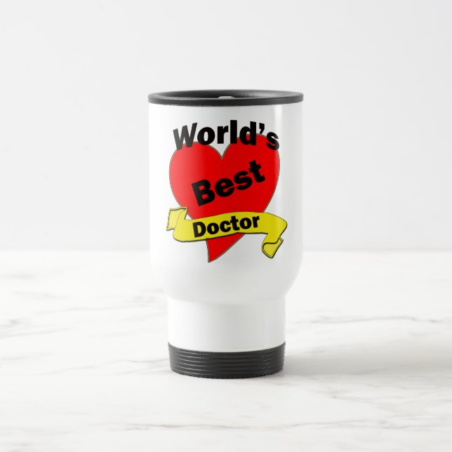 Caneca Térmica O melhor doutor do mundo (Centro)