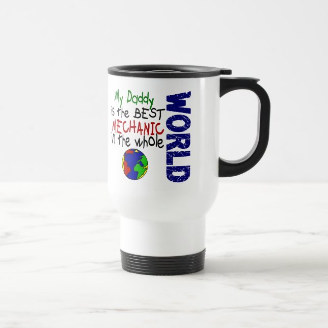 Caneca Térmica O melhor mecânico no mundo 2 (pai) (Direita)