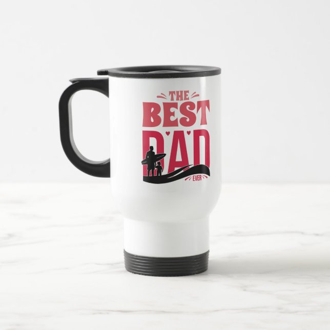 Caneca Térmica O Melhor Pai do Mundo (Esquerda)