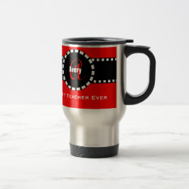 Caneca Térmica O melhor VERMELHO V08 conhecido do monograma e do
