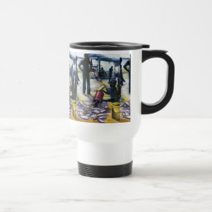 Caneca Térmica O Menu de Hoje, Ilha Harbor
