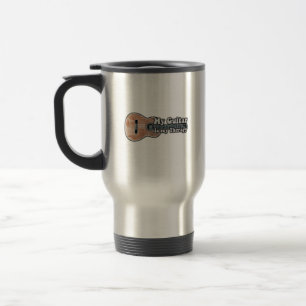 Caneca Térmica O meu violão é a minha terapia.
