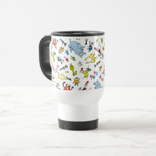 Caneca Térmica O Mundo do Padrão do Dr. Seuss