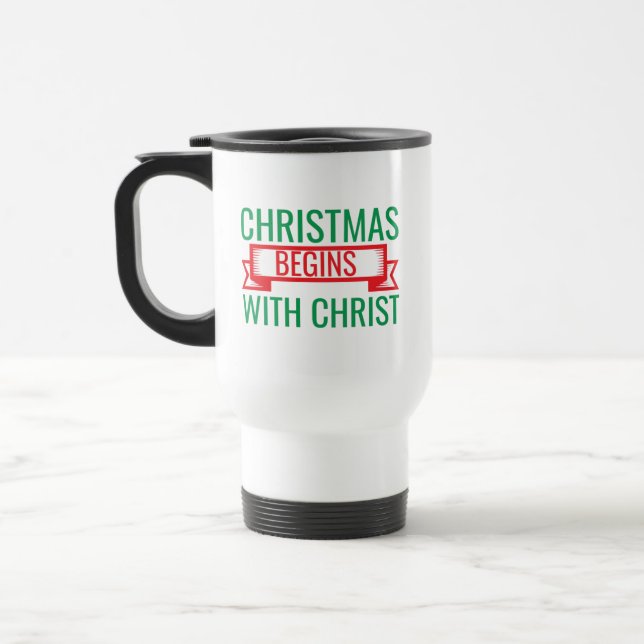 Caneca Térmica o natal começa com cristo-15523 (Esquerda)