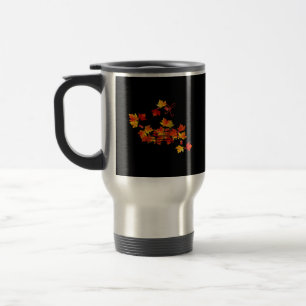 Caneca Térmica O outono Colorido deixa o cesto e cai em Y'all