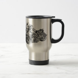 Caneca Térmica O passeio, come, dorme, repete